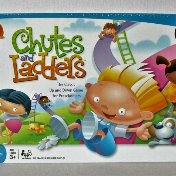 Chutes & Ladders Games Chutes And Ladder 205 Hasbro Preschool Board Game Poshmark